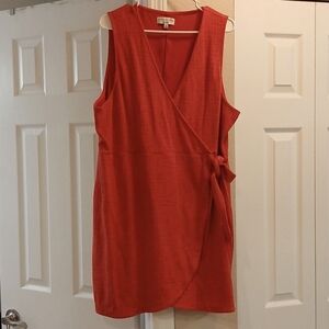 Madewell red dress